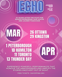 ECHO TOUR | Voices That Still Resonate (FREE event)/TOURNÉE ECHO | Des voix qui résonnent encore (évènement GRATUIT)