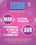 ECHO TOUR | Voices That Still Resonate (FREE event)/TOURNÉE ECHO | Des voix qui résonnent encore (évènement GRATUIT)