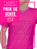 T-Shirt Journée Rose (français)