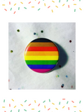 Philadelphia Pride Flag Button / Macaron du drapeau fièrté Philadelphia