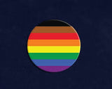 Philadelphia Pride Flag Button / Macaron du drapeau fièrté Philadelphia