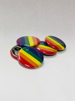 Rainbow Flag Button / Macaron du drapeau arc-en-ciel